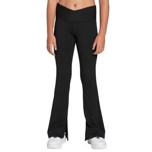 Black flare leggings